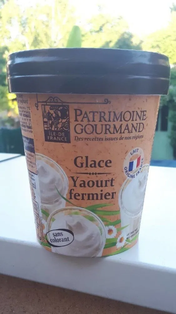 Glace Yaourt fermier