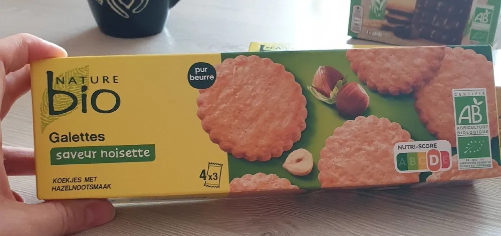 Galettes saveur noisette