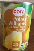 Poires william sirop léger