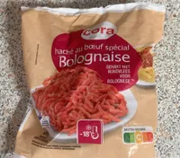 Hache au boeuf special bolognaise