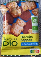 Biscuits nappés chocolat au lait