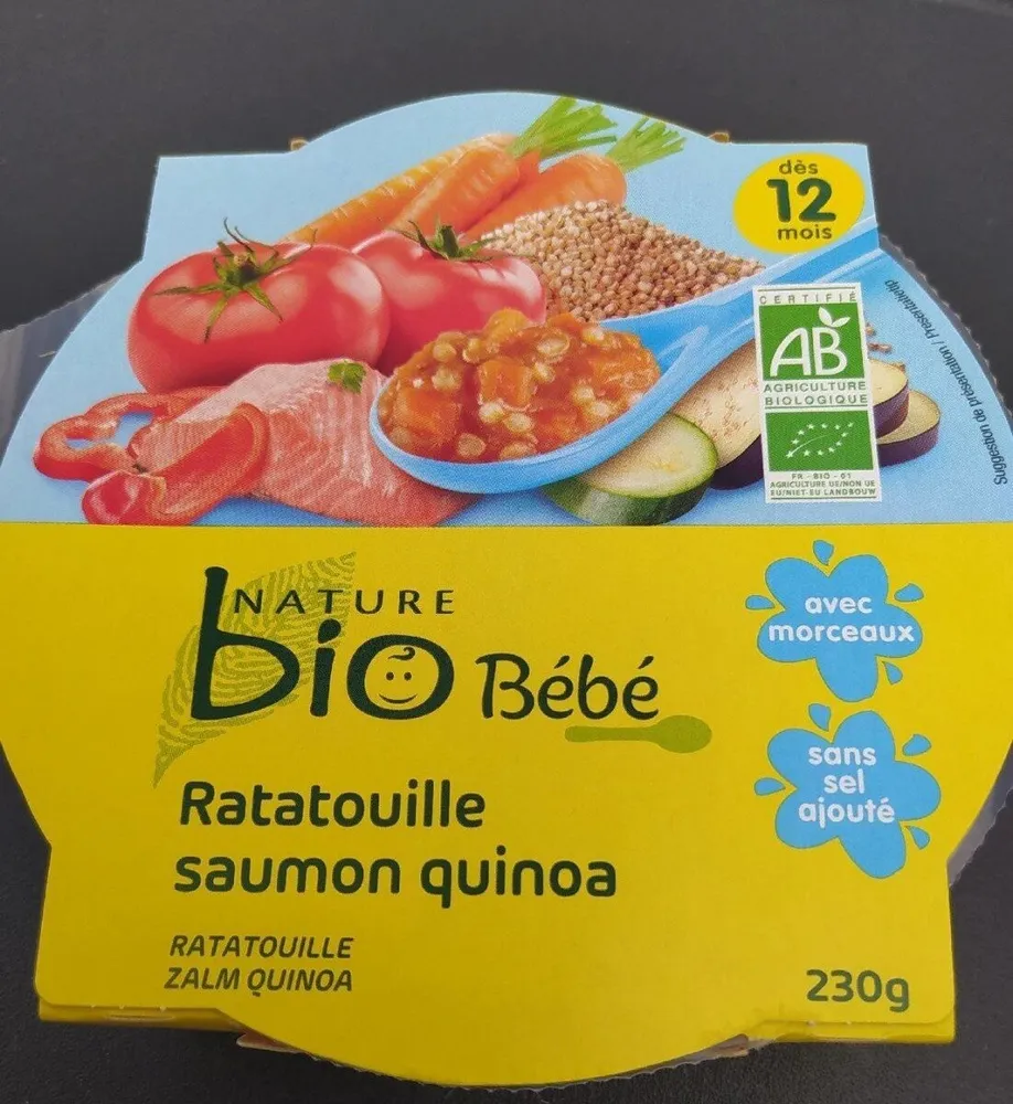 Ratatouille saumon quinoa