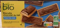 Biscuits chocolat au lait