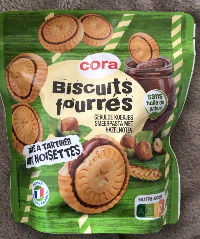 Biscuits fourrés