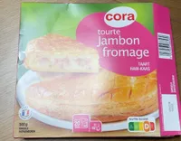 Tourte jambon fromage