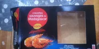 Crevettes sauvage de Madagascar