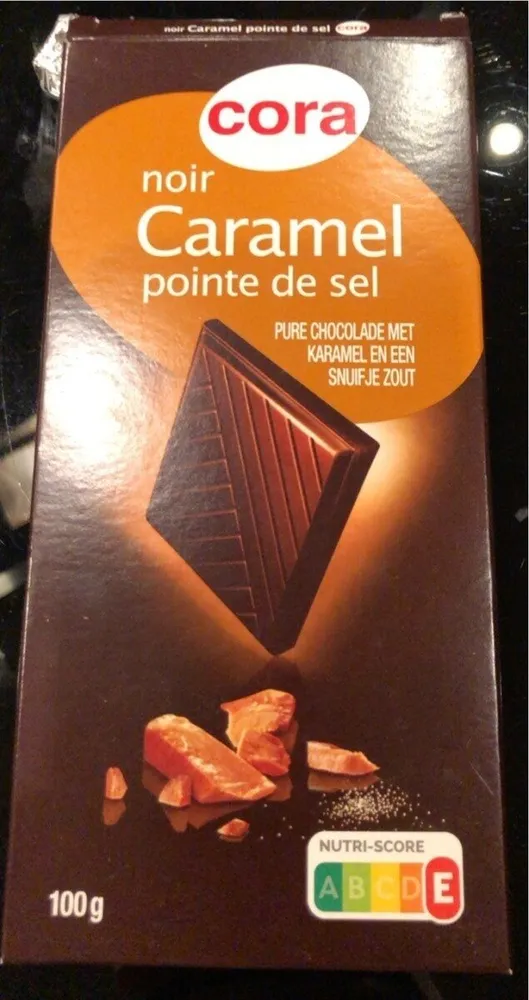 Chocolat noir caramel pointe de sel
