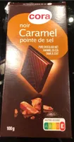 Chocolat noir caramel pointe de sel
