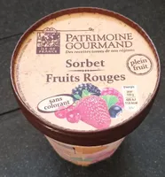 Sorbet fruits rouges