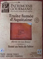 Truite fumée d'Aquitaine