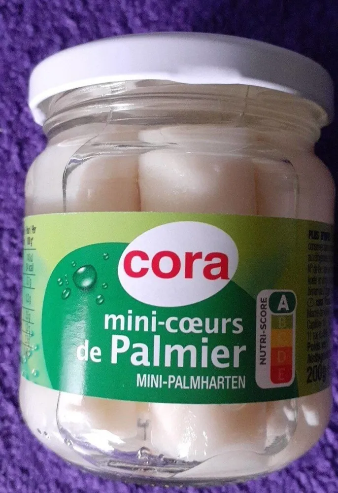 Mini cœurs de palmiers