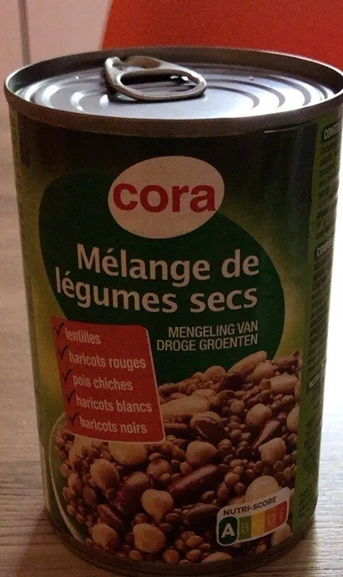Melange de legumes secs