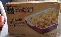 Gratin d'endives au jambon