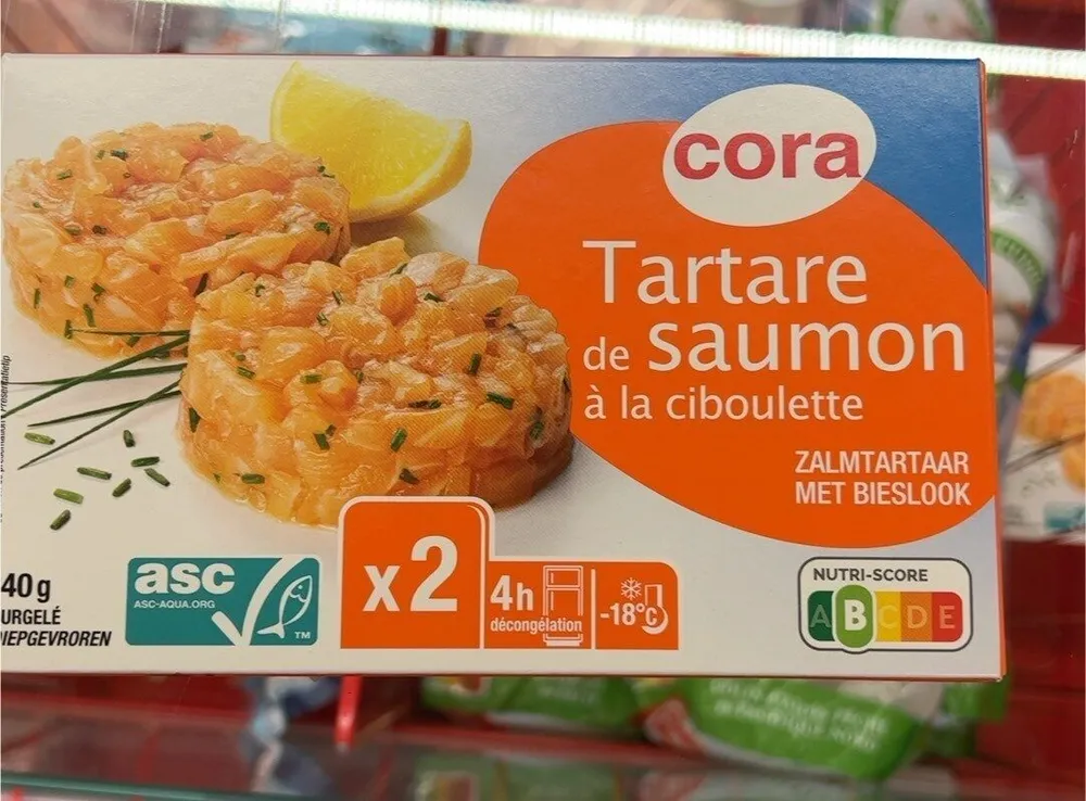 Tartare de saumon