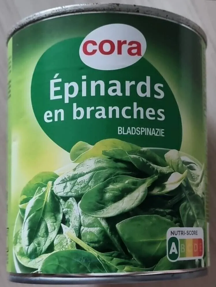 Épinards en branche