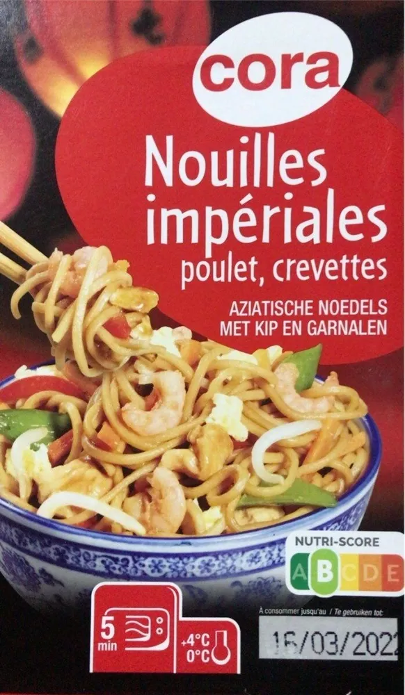 Nouilles impériales (poulet crevettes)