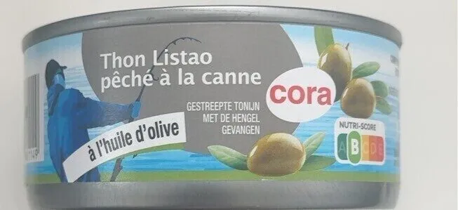 Thon listao huile olive