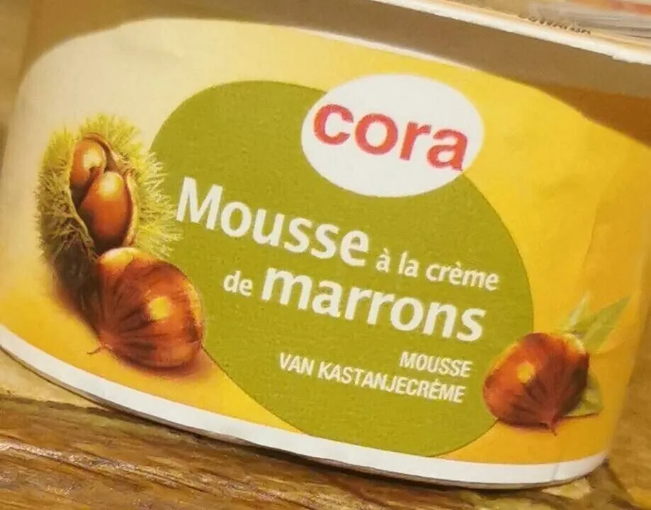 Mousse à la crème de marrons