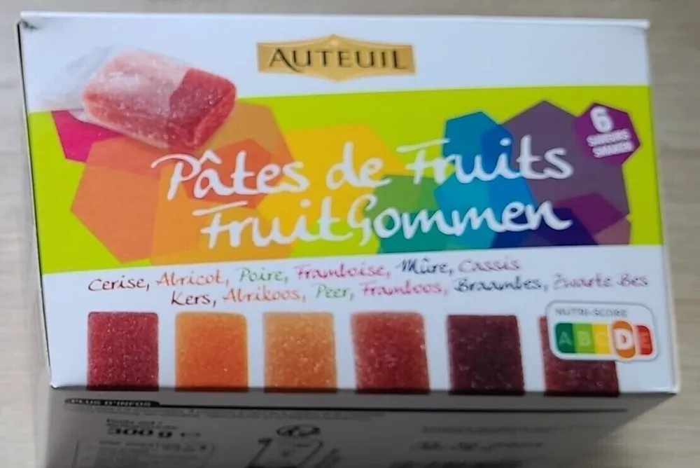 Pâtes de fruits
