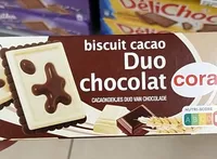 Biscuit cacao Duo chocolat