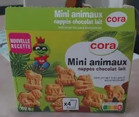 Mini animaux chocolat lait