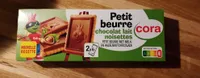 Petit beurre chocolat lait noisettes