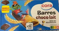 Barres choco lait