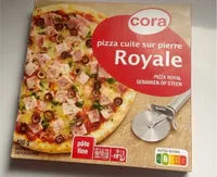 Pizza cuite sur pierre royale