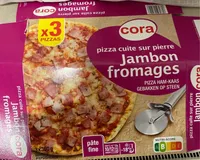 Pizza jambon fromage x3