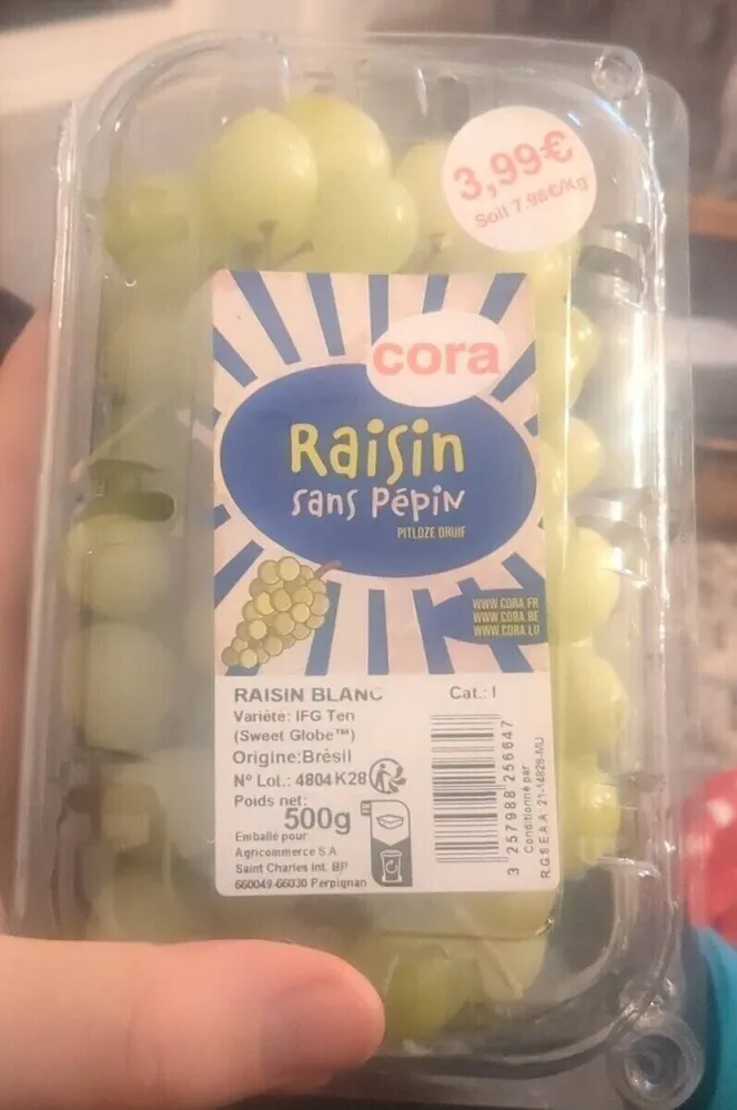 Raisin sans pépin