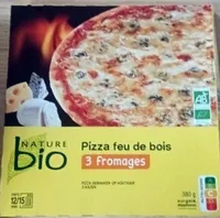 Pizza feu de bois 3 fromages