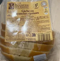 Gâche en tranches épaisses
