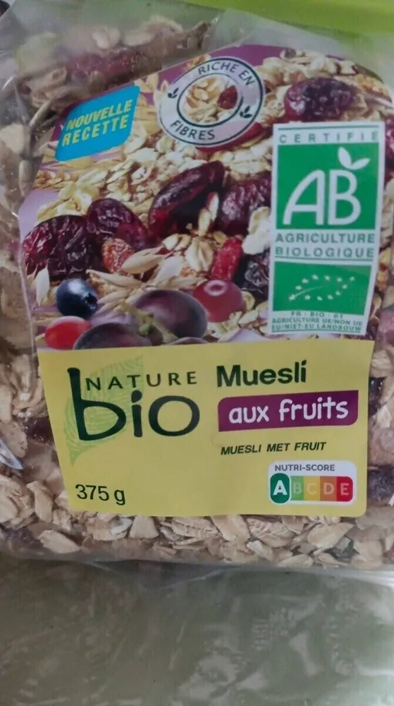 Müesli aux fruits