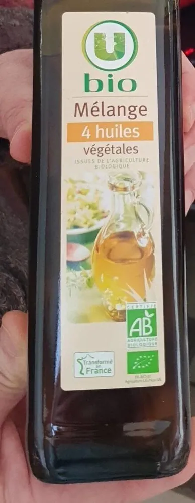 Bio mélange 4 huiles vegetales