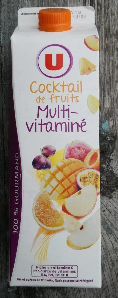 Cocktail de fruits multivitaminé
