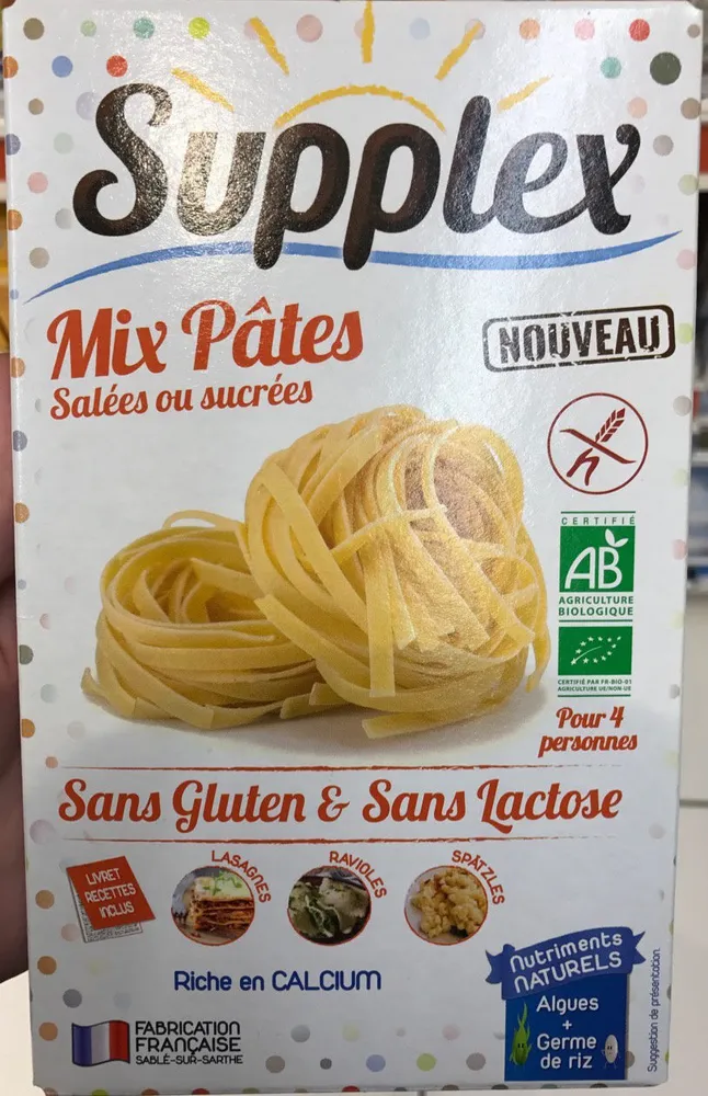 Mix Pâtes salées ou sucrées