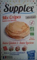Préparation mix crêpes pancakes gaufres blinis sans gluten bio