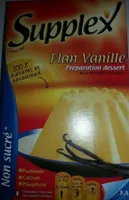 Flan vanille non sucré SUPPLEX
