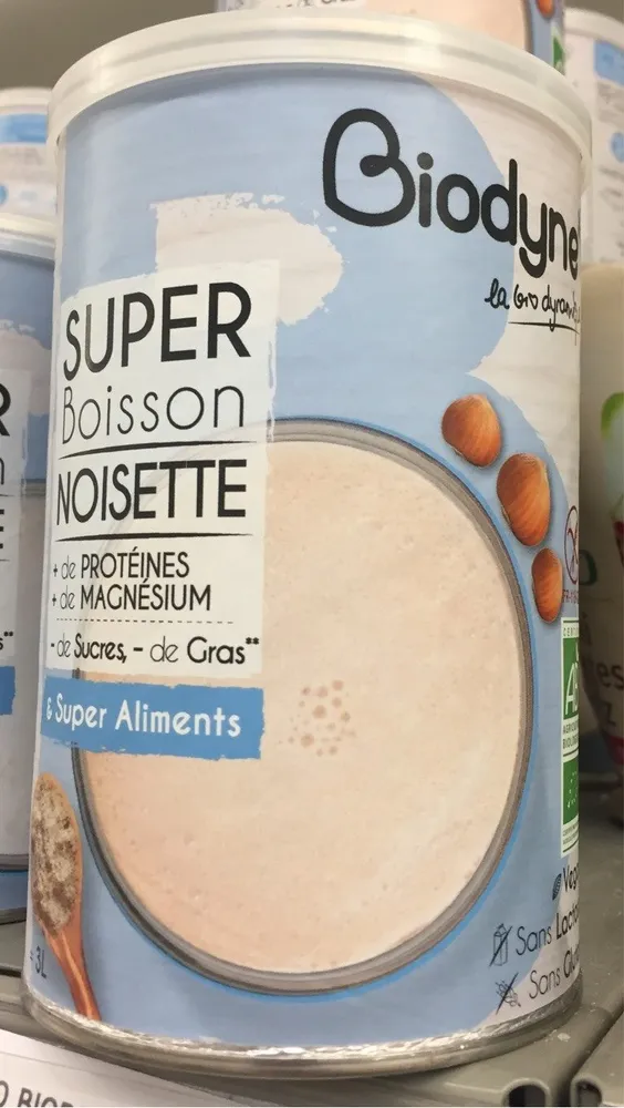 Super boisson noisette