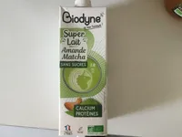 Lait amande matcha