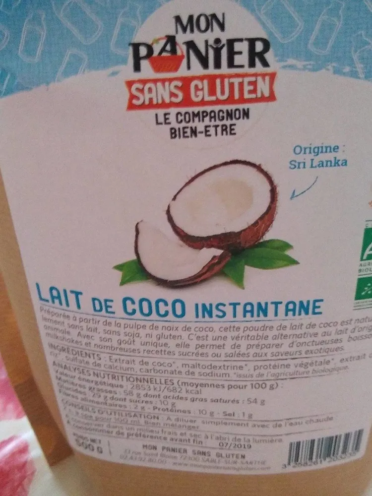Lait de coco