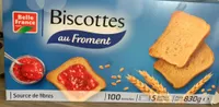 biscottes au froment bf x100