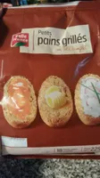 Petits pains grilles au blé complet