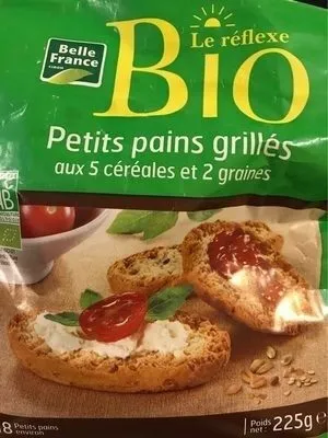 Petits pains grillés aux 5 céréales et 2 graines