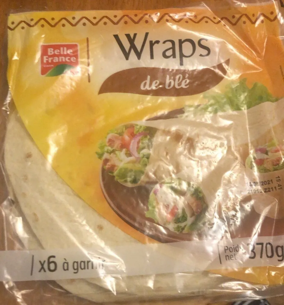 Wrap de blé