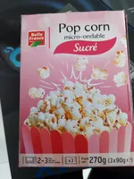 Popcorn micro-ondable sucré