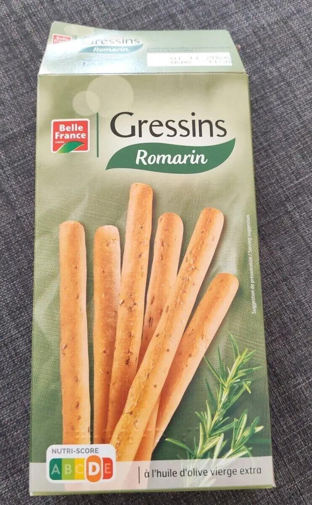 Gressins - Romarin