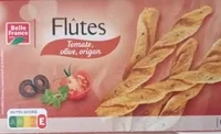 Flûtes Tomate, olive, origan
