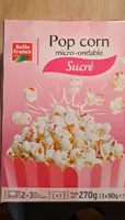 Pop Corn Micro Ondable Sucré