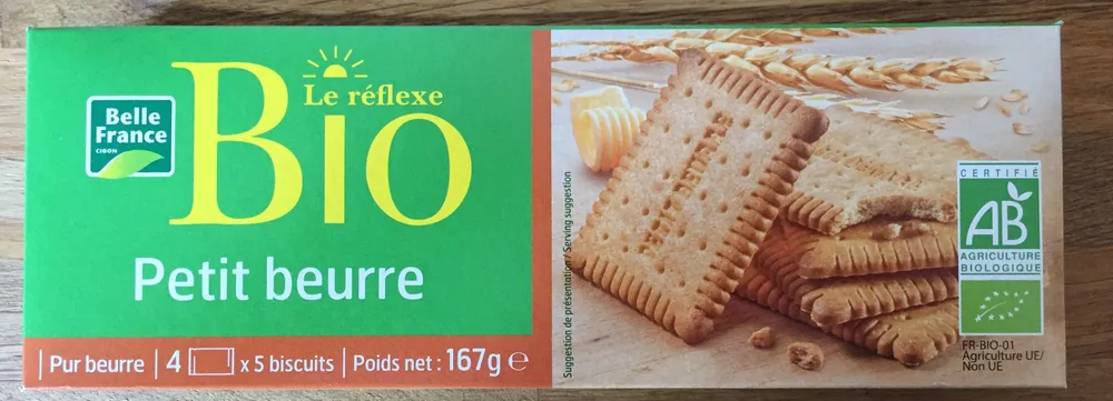 Le réflexe bio - Petit beurre